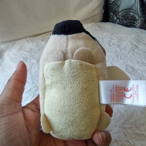 •Ty Teeny Candy the Pug Dog (5 inch) plush - Picture 7 of 13